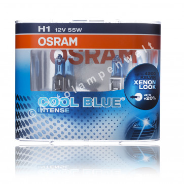 Osram Cool Blue Intense H1 Halogen Scheinwerferlampe