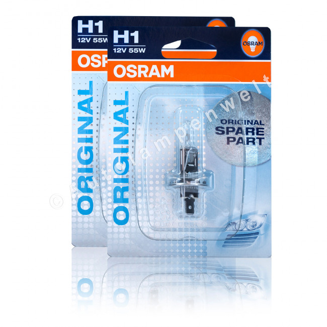 Osram Original H1 Halogen Scheinwerferlampe 12V 55W