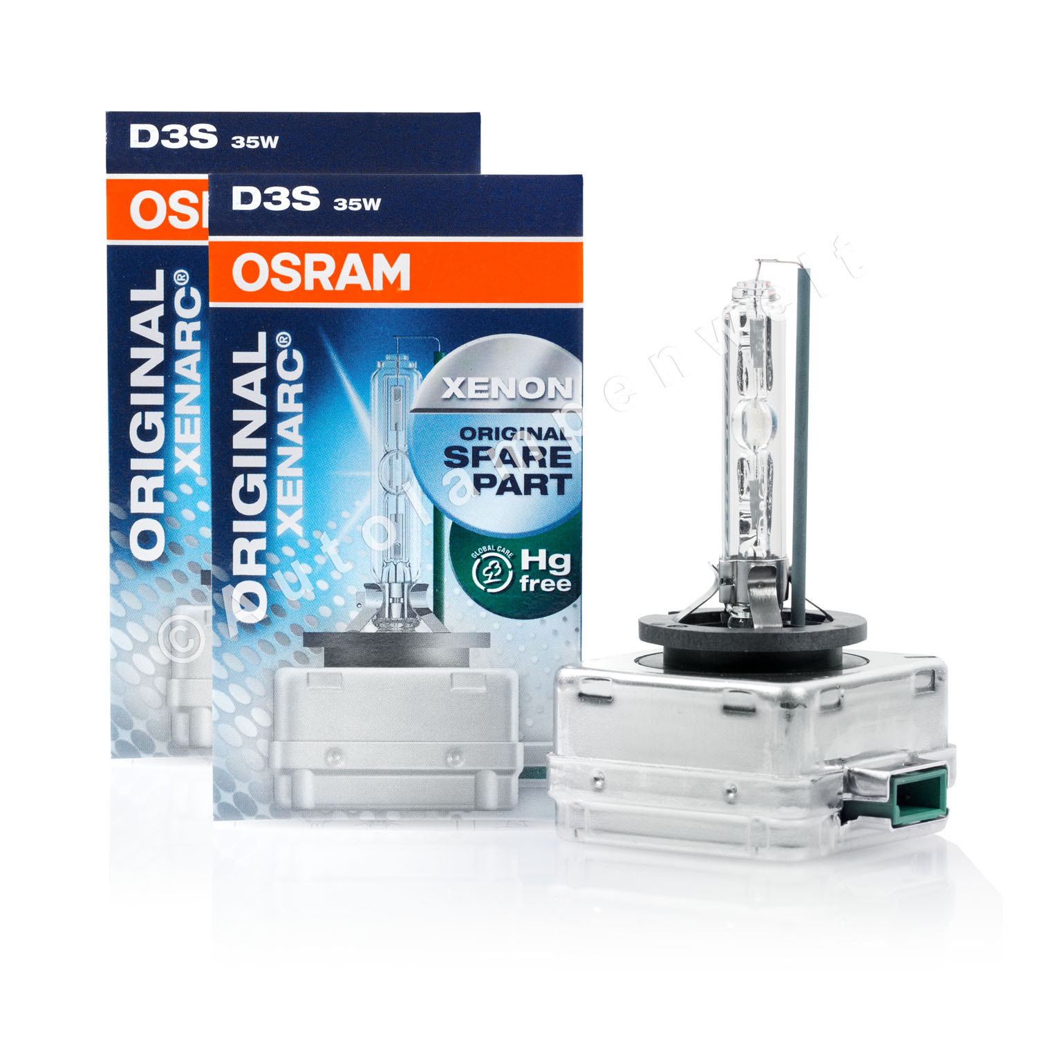 Osram Xenarc Original D3S (Xenon Brenner) 2 Stück 66340