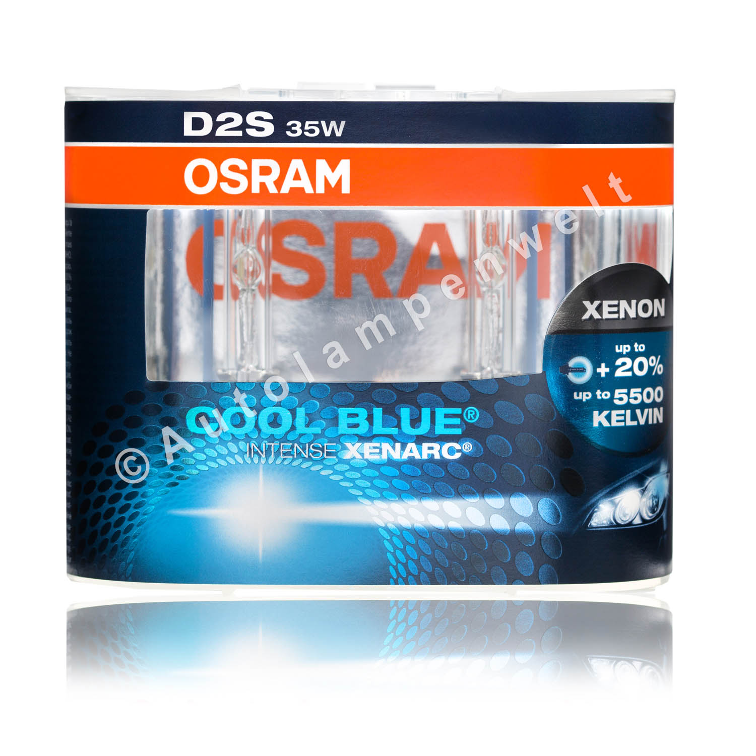 Osram D2S Cool Blue Intense D2S Xenon Xenarc DuoBox